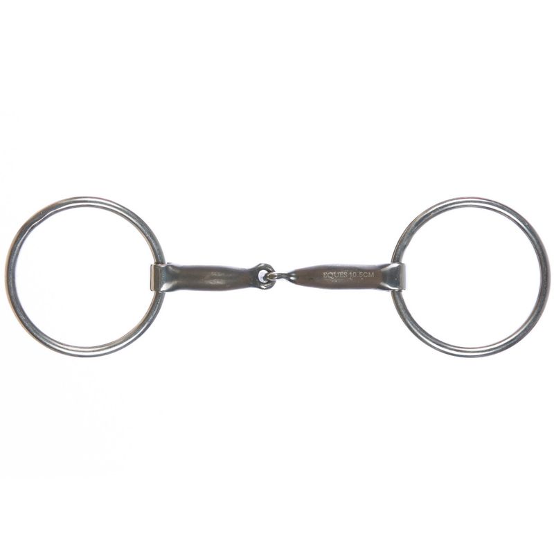 Eques 2-delt Lock-up Bitt med Løse Ringer Sweet Iron