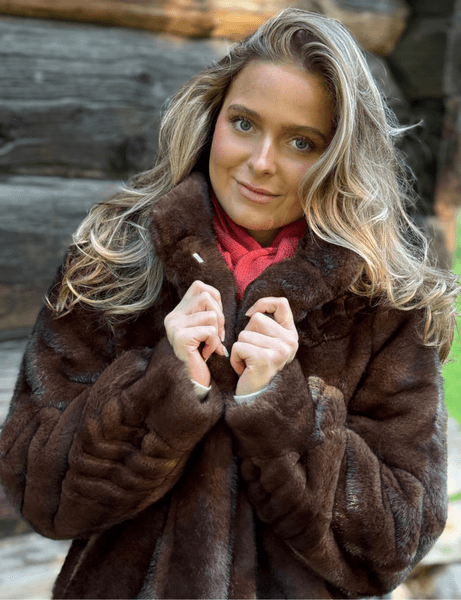 Noma Sophie skjerf soft burgunderrød